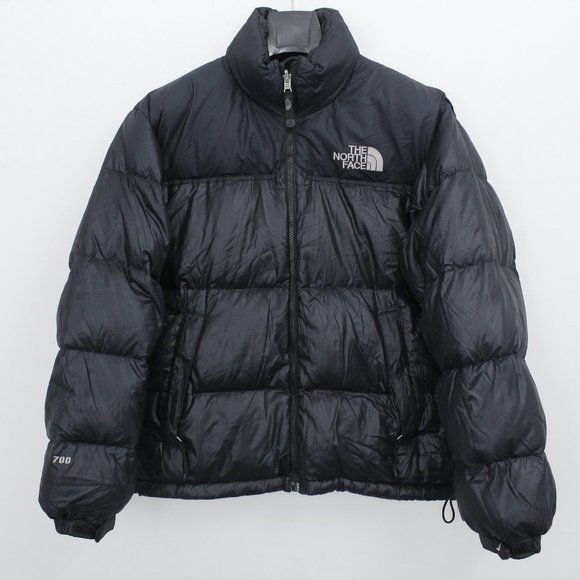 THE NORTH FACE 700 NUPTSE PUFFER BLACK JACKET🔥🚫💯